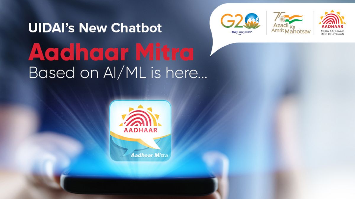 What Is Aadhar Mitra, New Chatbot Launched By UIDAI For AadhaarRelated